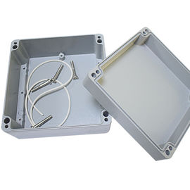 چین جعبه اتصال برق رنگ خاکستری جعبه جعبه اتصال آلومینیوم تامین کننده