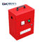 جعبه توزیع برق قرمز / محل کار سایت برق توزیع برق تامین کننده